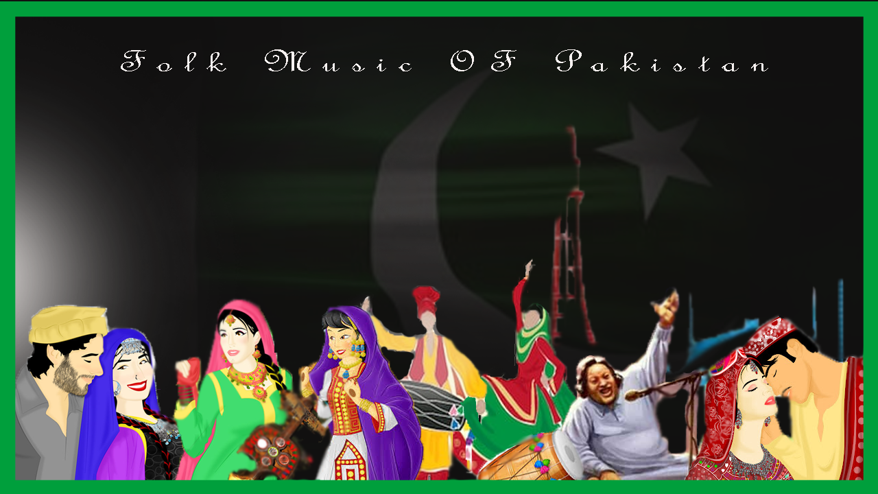 A cover art displaying various Pakistani cultures